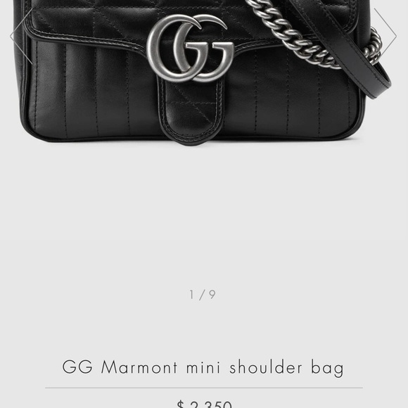 GG Marmont mini shoulder bag - Picture 9 of 9